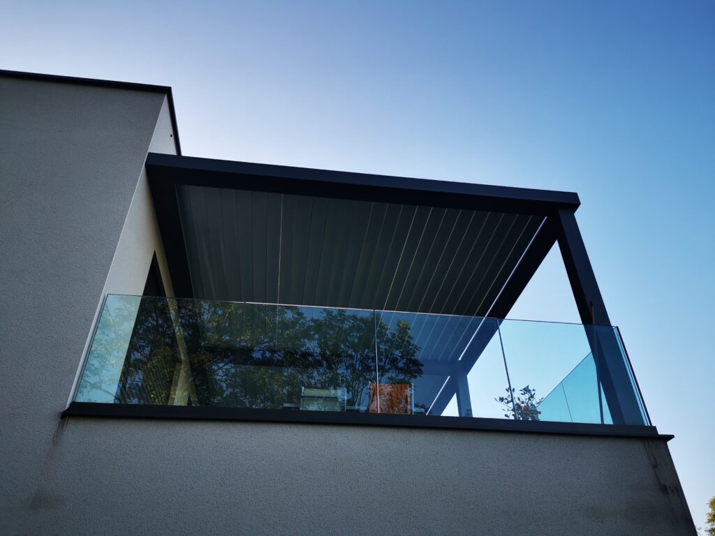 Garde-corps en aluminium installée à Frontonas